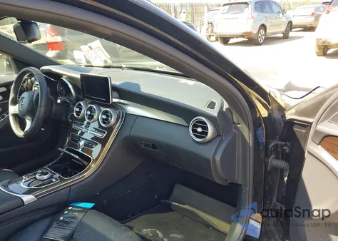 2018 Mercedes-Benz C 300 4Matic from USA, damaged, VIN WDDWF4KB8JR404097